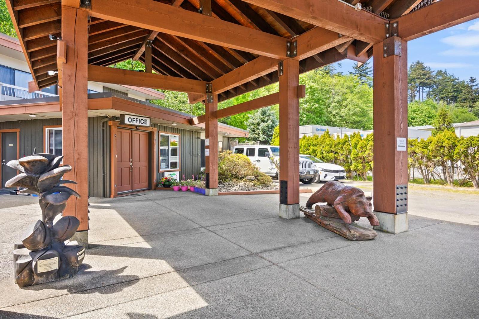 Big Rock Motel Campbell River Exteriér fotografie